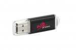 Недорогая черная USB флешка под доминг (эпоксидную наклейку) и гравировку с другой стороны