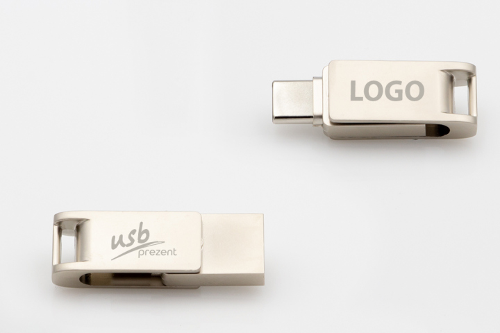 Флешка OTG Type-C, Flash с возможностью подключения к телефону USB type-C