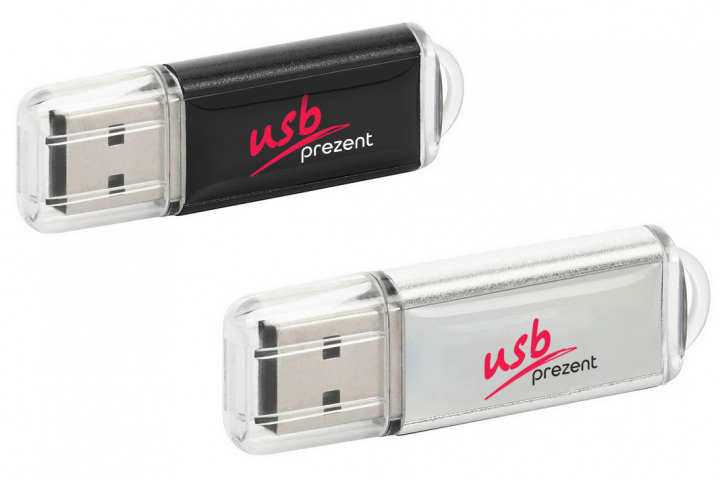 USB с логотипом в виде эпоксидной наклейки P19-DOMING